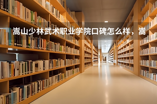 嵩山少林武术职业学院口碑怎么样，嵩山少林武术职业学院学校位置在哪