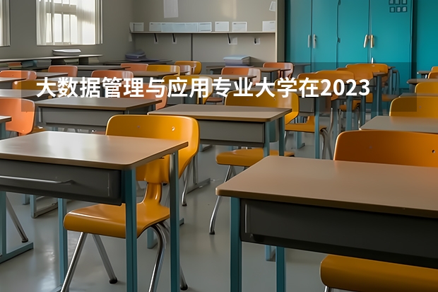 大数据管理与应用专业大学在2023年排名情况如何 大数据管理与应用专业排名前十的有哪些大学