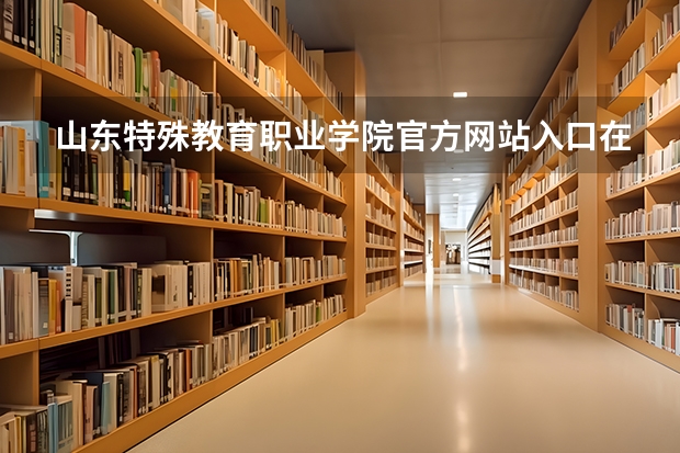 山东特殊教育职业学院官方网站入口在哪 山东特殊教育职业学院情况介绍