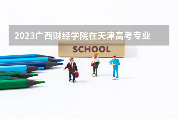 2023广西财经学院在天津高考专业招生计划人数是多少