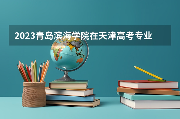 2023青岛滨海学院在天津高考专业招生计划人数是多少