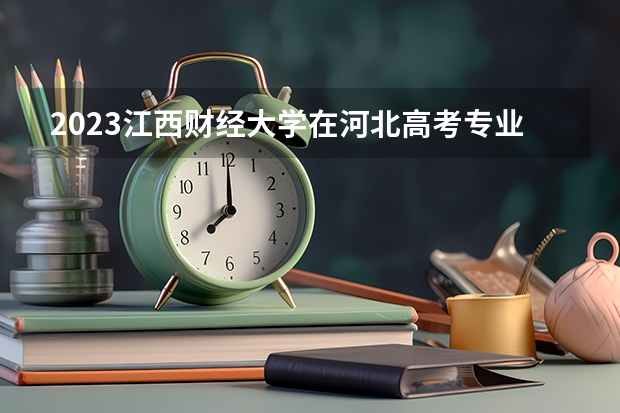 2023江西财经大学在河北高考专业招生计划人数是多少