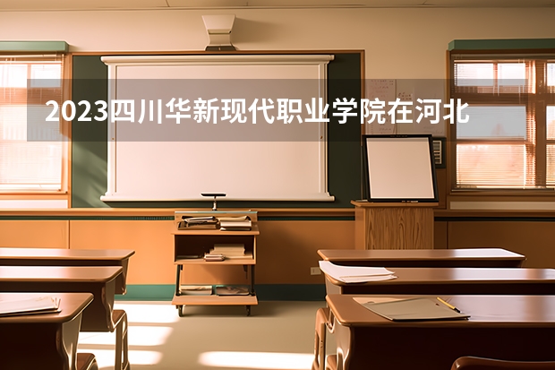 2023四川华新现代职业学院在河北高考专业招生计划人数是多少