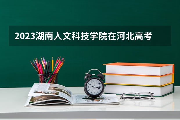 2023湖南人文科技学院在河北高考专业招生计划人数是多少