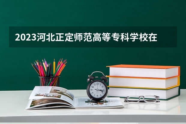 2023河北正定师范高等专科学校在河北高考专业招生计划人数是多少