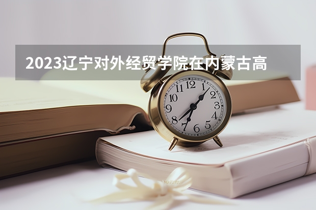 2023辽宁对外经贸学院在内蒙古高考专业招生计划人数是多少