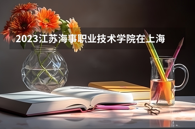 2023江苏海事职业技术学院在上海高考专业招生计划人数是多少