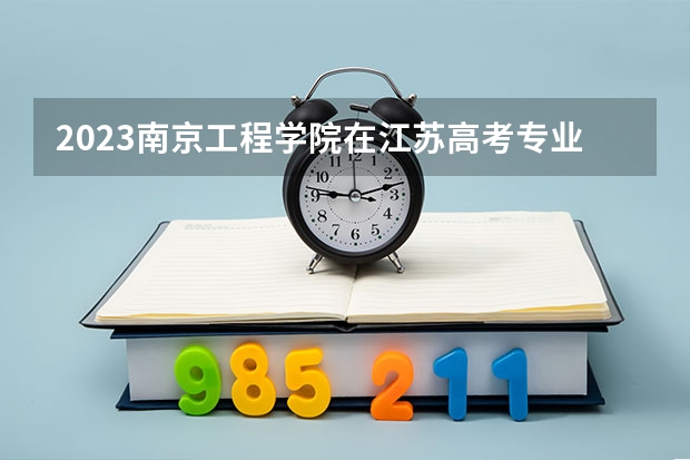 2023南京工程学院在江苏高考专业招生计划人数是多少