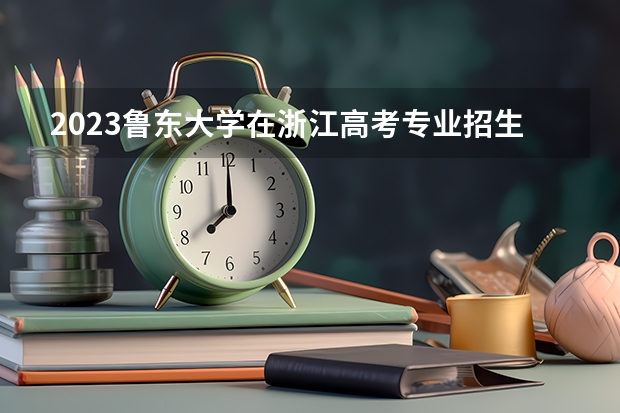 2023鲁东大学在浙江高考专业招生计划人数是多少