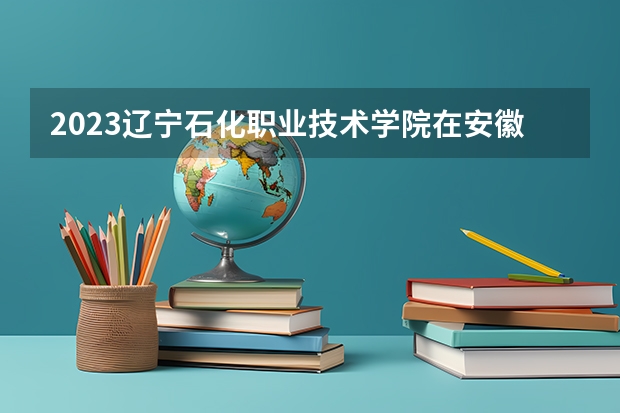 2023辽宁石化职业技术学院在安徽高考专业招生计划人数是多少