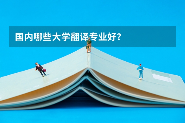 国内哪些大学翻译专业好？