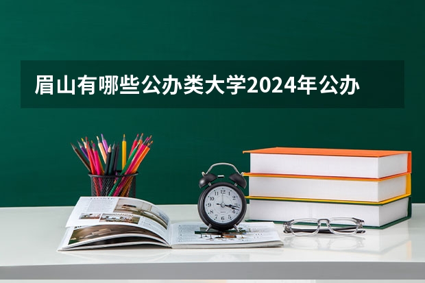 眉山有哪些公办类大学2024年公办大学名单及排名