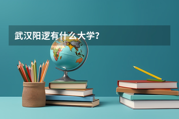 武汉阳逻有什么大学？