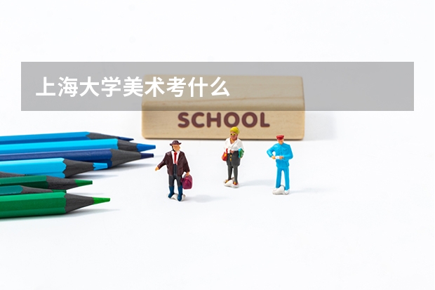 上海大学美术考什么