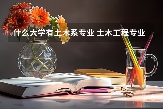 什么大学有土木系专业 土木工程专业大学排名