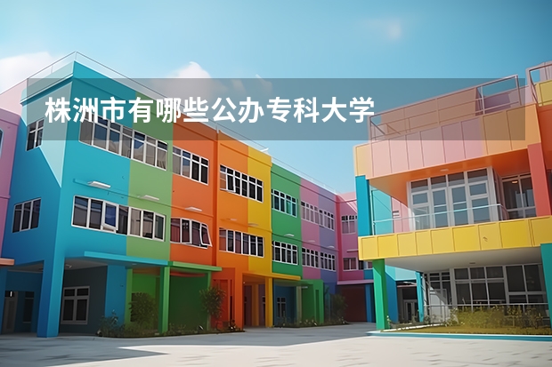 株洲市有哪些公办专科大学