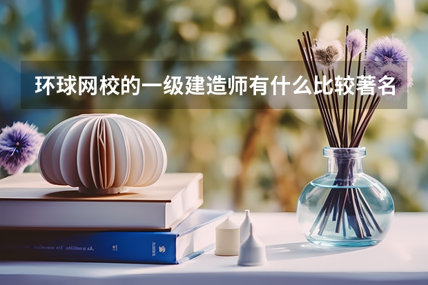 环球网校的一级建造师有什么比较著名的老师？